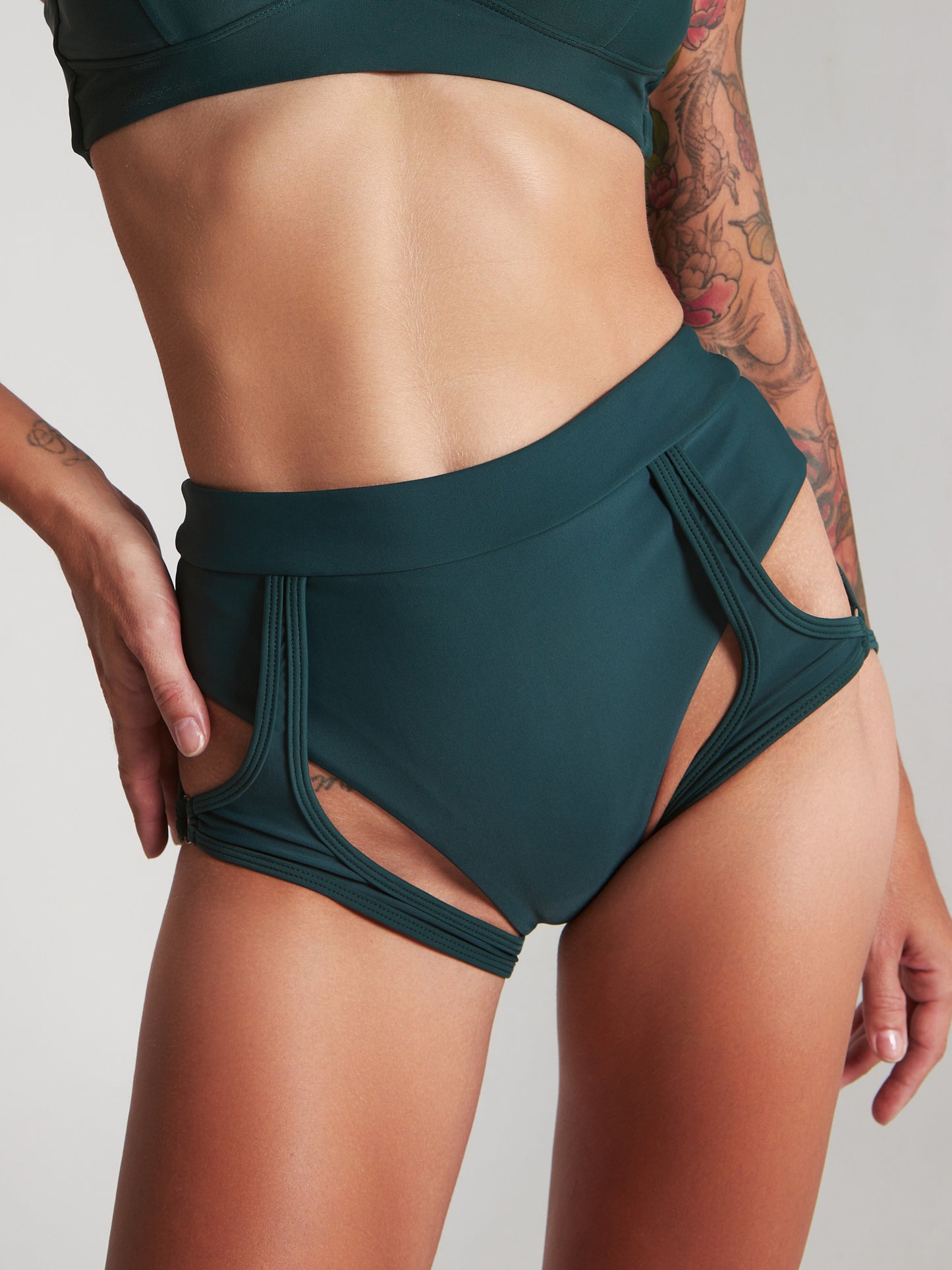 HARNA - PEACH SHORTS -  FLERE FARGER