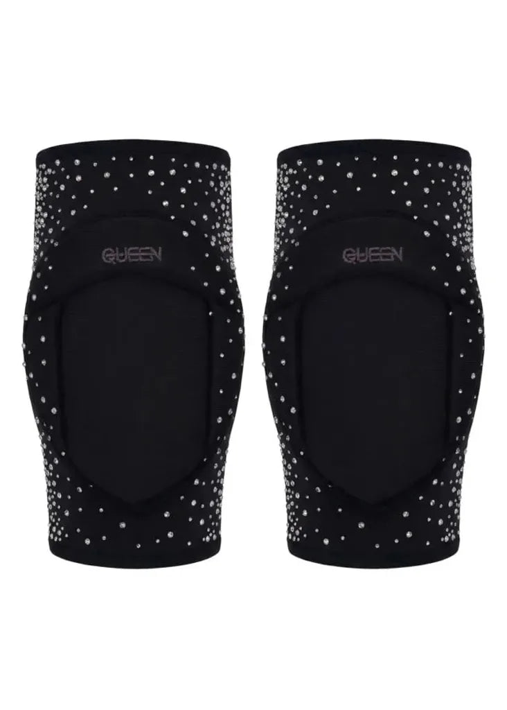 KNEBESKYTTERE SLEEK PRO 4- BLACK SHINY