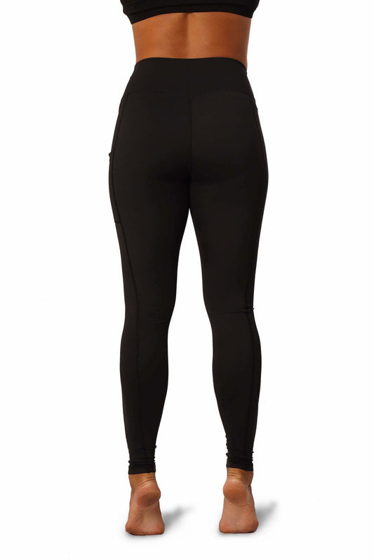 OFF THE POLE ICONIC LEGGINGS - SVART