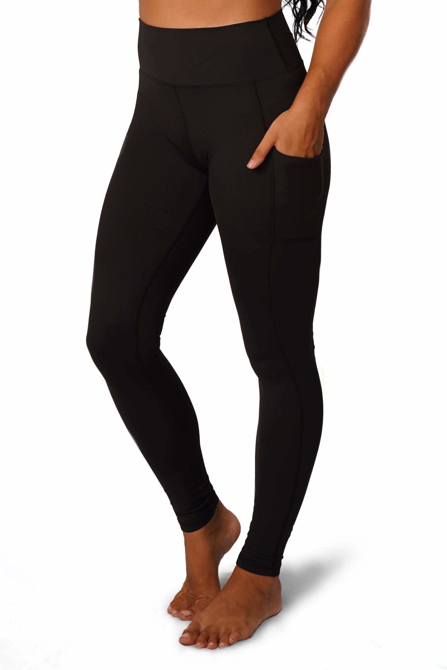 OFF THE POLE ICONIC LEGGINGS - SVART