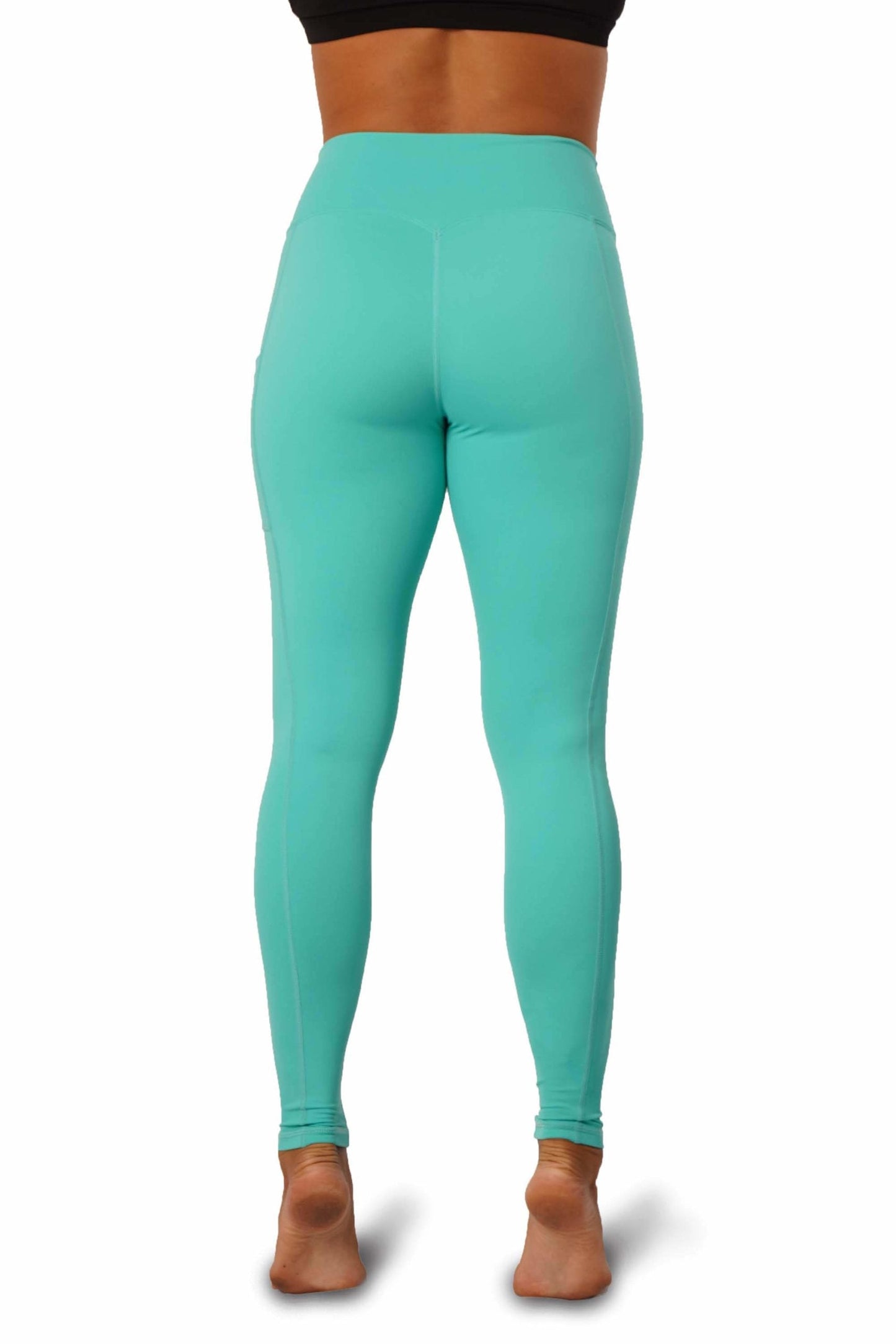 OFF THE POLE ICONIC LEGGINGS - AQUA