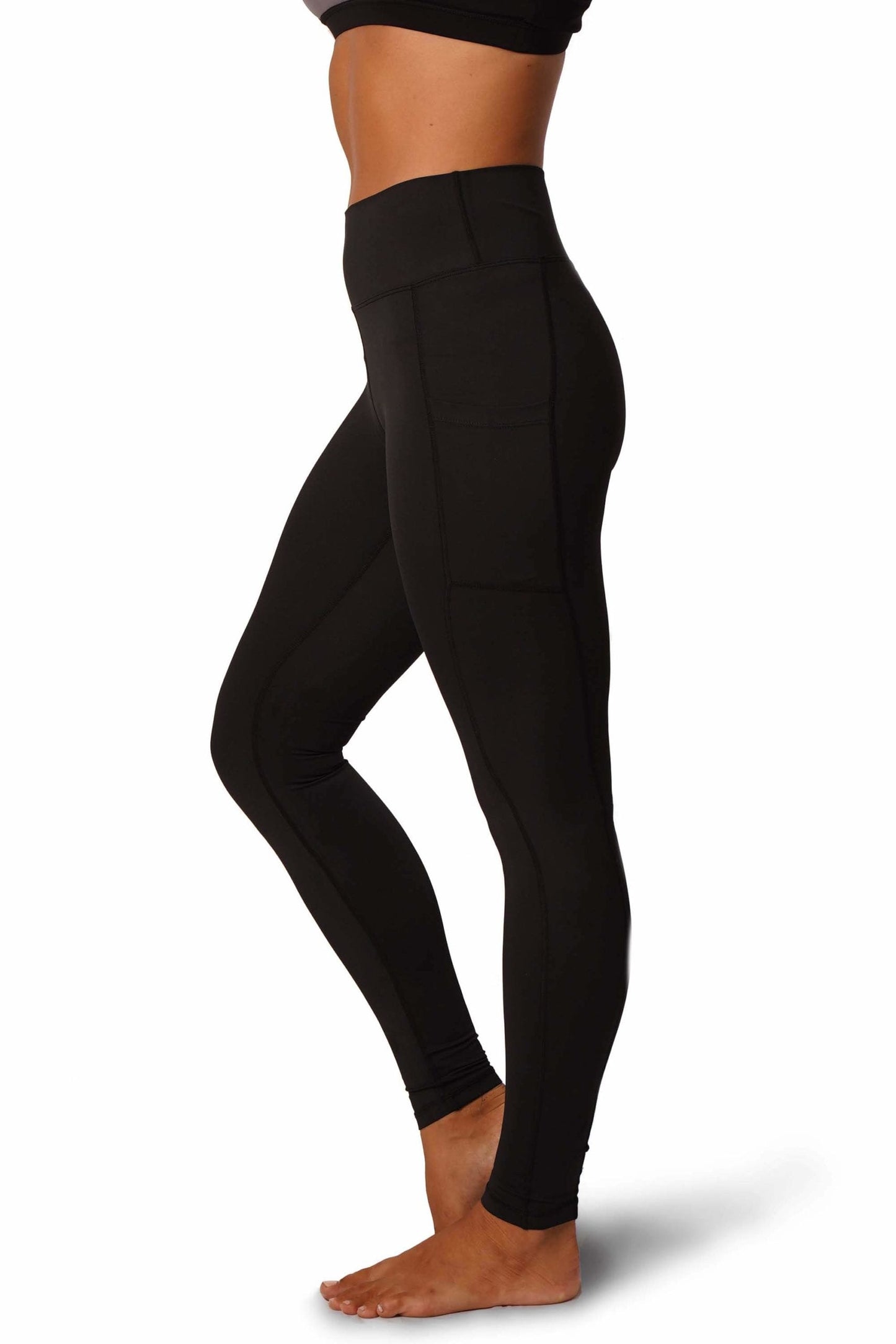 OFF THE POLE ICONIC LEGGINGS - SVART
