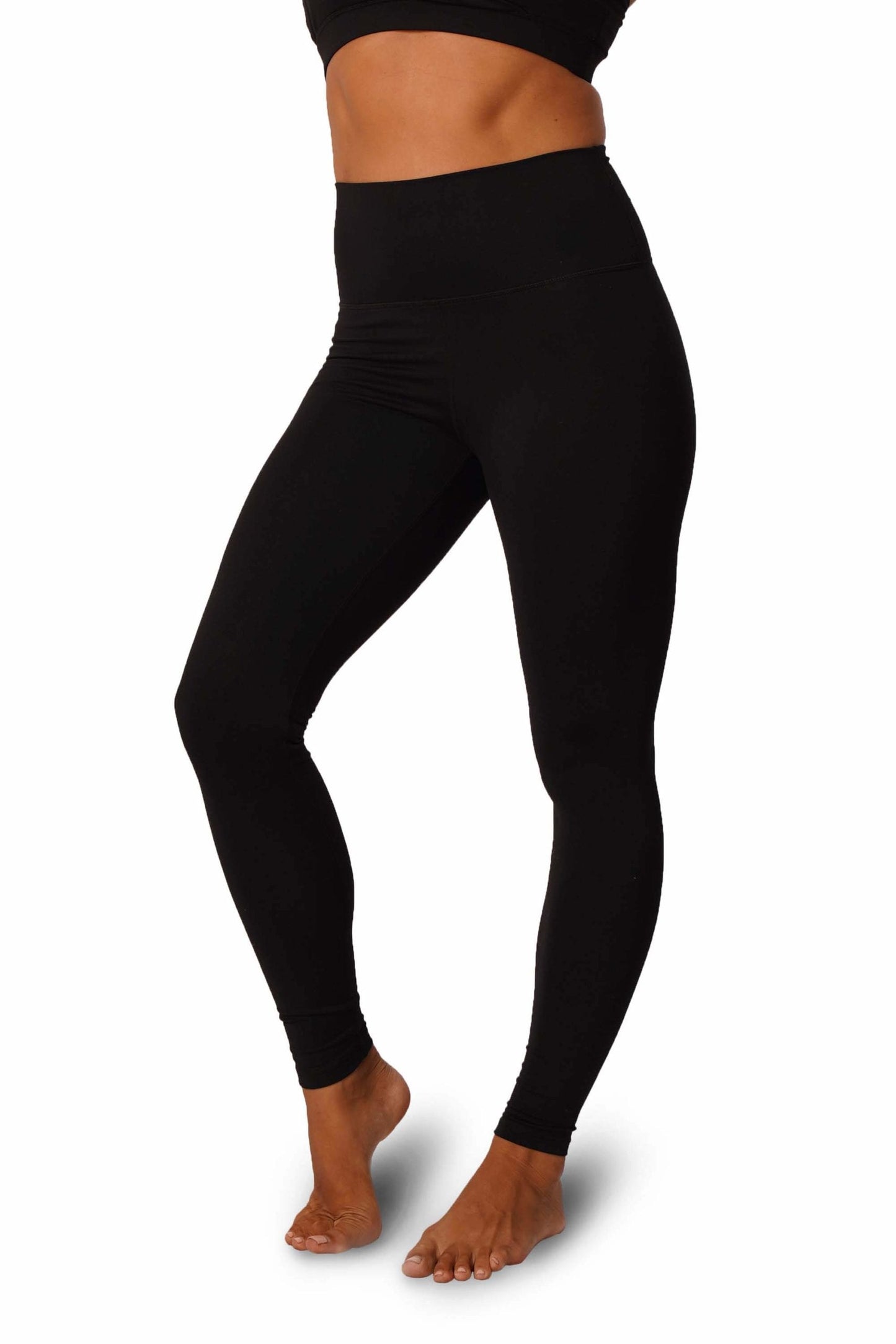 OFF THE POLE SCRUNCH BUTT LEGGINGS - SVART