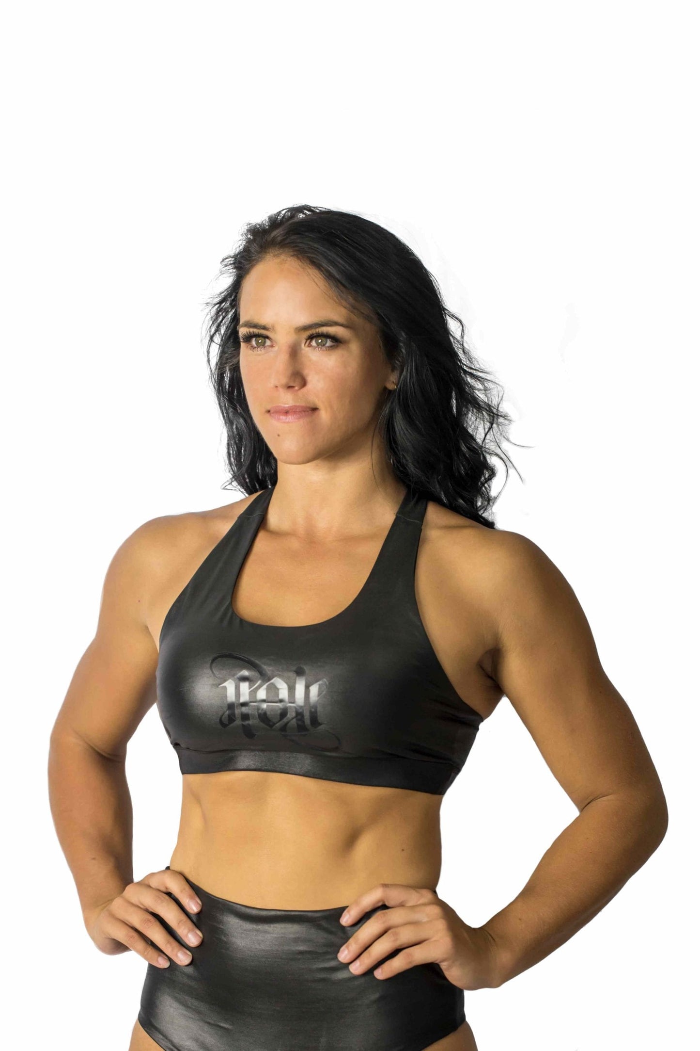 OFF THE POLE SIGNATURE SPORTS BH- SHINY BLACK