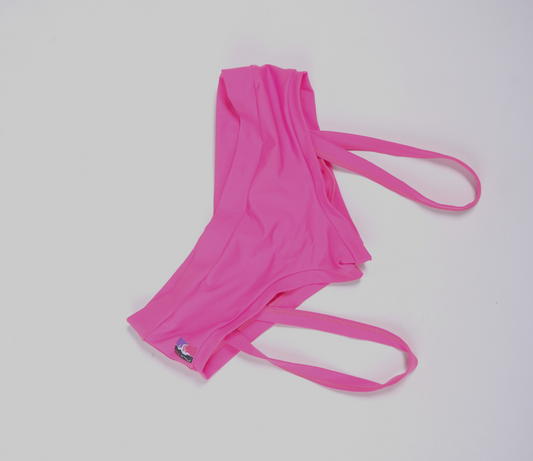 SECOND HAND - BAD KITTY / POLEFIT CRISS CROSS BRAZIL SHORT - RETRO
