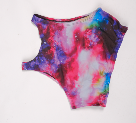 SECOND HAND - FLOW MOTION WEAR GALAXY TOP