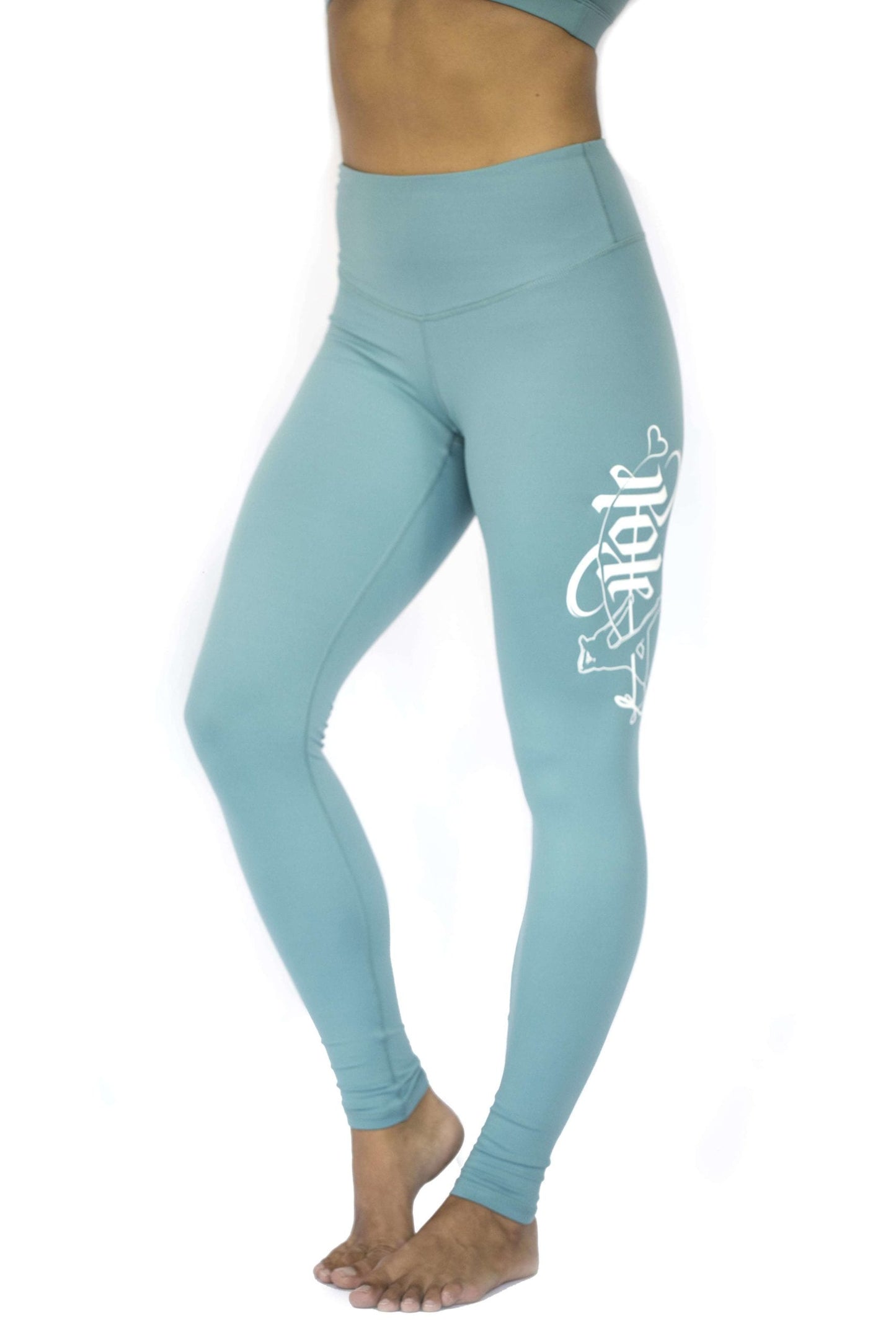 OFF THE POLE SIGNATURE LEGGINGS – TURKIS