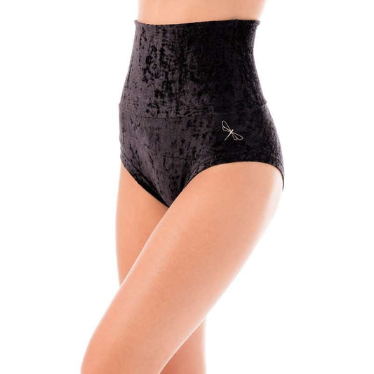 DRAGONFLY- BETTY SHORTS- SVART VELVET