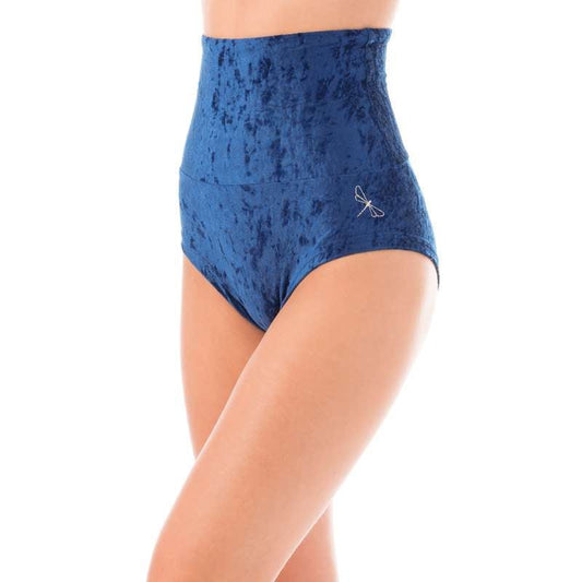 DRAGONFLY- BETTY SHORTS-  BLÅ VELVET