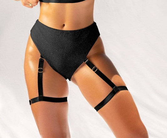 CREATURES OF XIX - CORA HIGH WAIST MED GARTER
