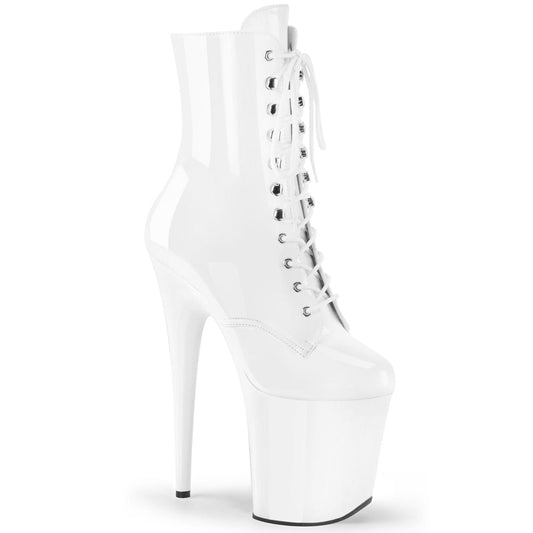 PLEASER FLAMINGO 1020 HVIT - 20.3 cm / 8"