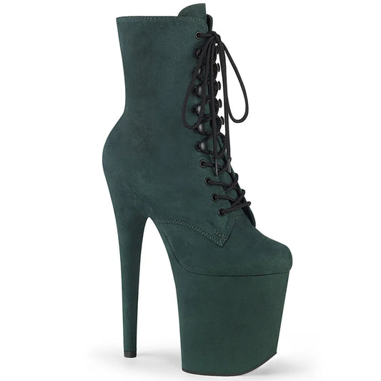 PLEASER FLAMINGO 1020 FLERE FARGER FAUX SUEDE 20,3 cm / 8"