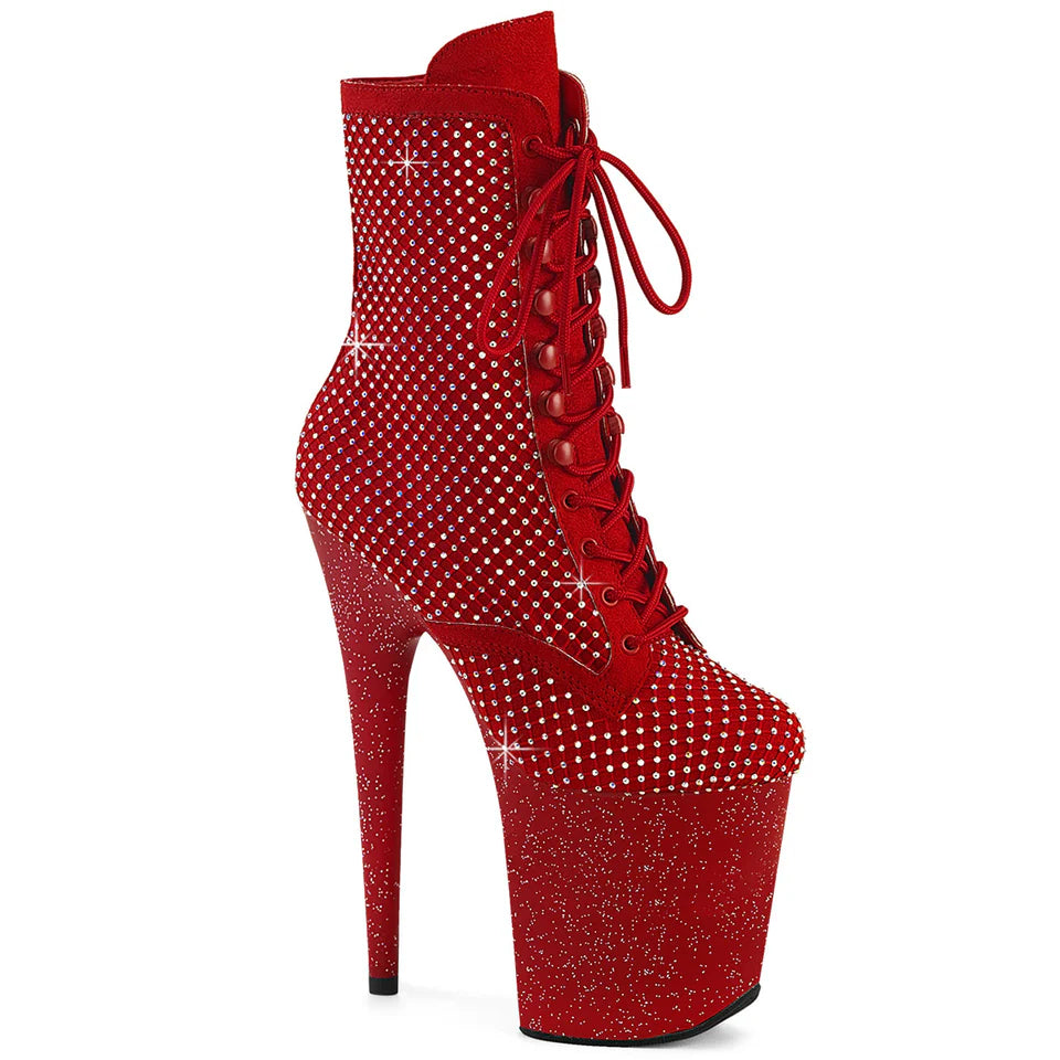 PLEASER FLAMINGO 1020 FLERE FARGER GLITTER - 20.3 cm / 8"