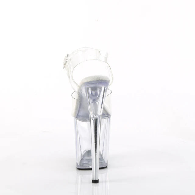 PLEASER FLAMINGO 808 CLEAR - 20.3 cm / 8"
