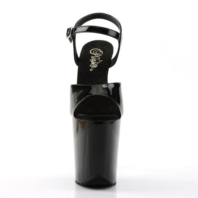 PLEASER FLAMINGO 809 SVART - 20.3 cm / 8"