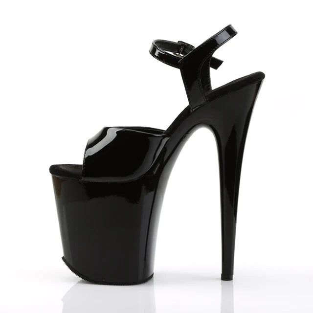 PLEASER FLAMINGO 809 SVART - 20.3 cm / 8"