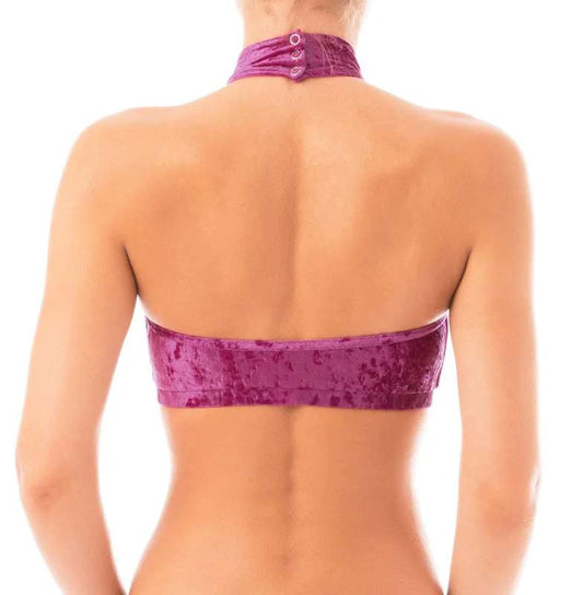 DRAGONFLY- LISETTE- TOP ROSA VELVET