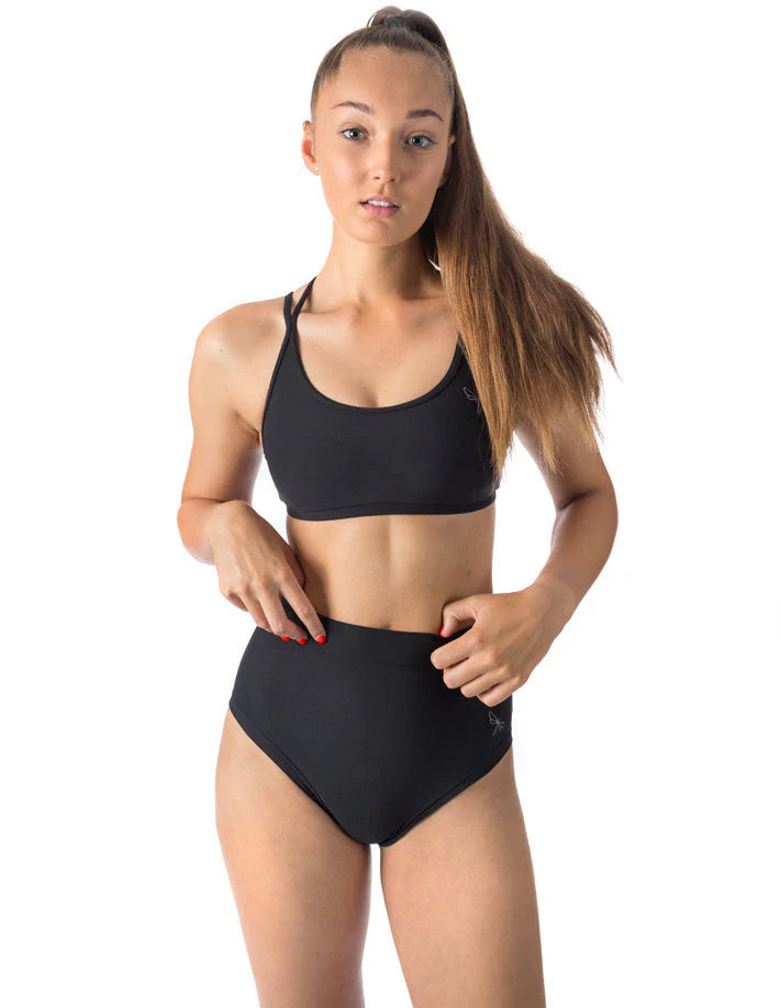 DRAGONFLY- LOLA SHORTS- SVART