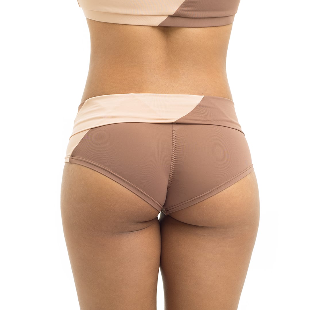 POLEDANCERKA MOVEMENT SHORTS POWDER/NUDE