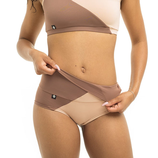 POLEDANCERKA MOVEMENT SHORTS POWDER/NUDE