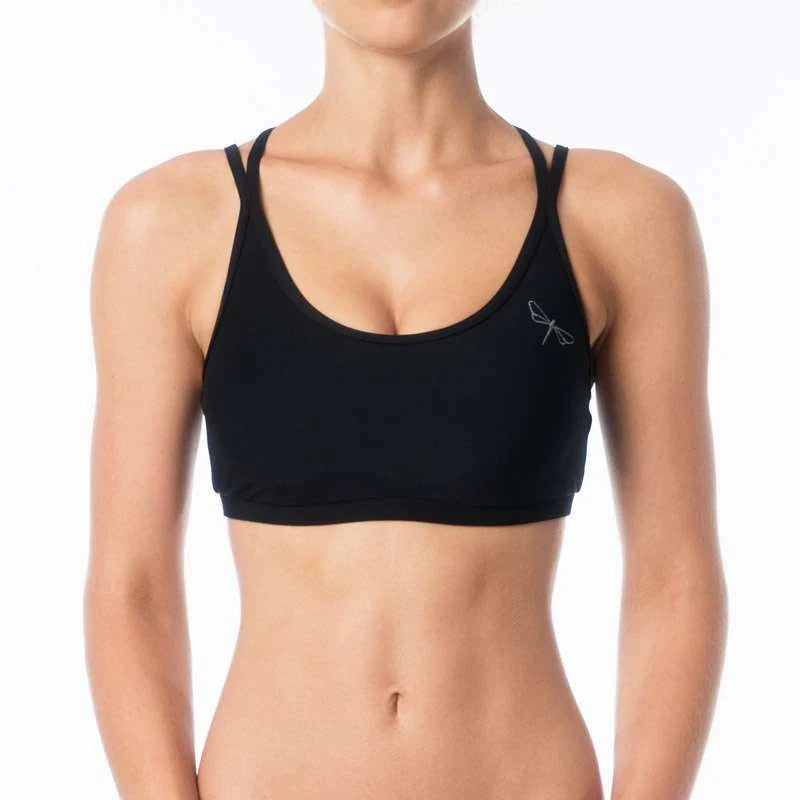 DRAGONFLY- NICOLE TOP- BLACK