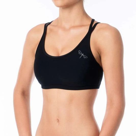 DRAGONFLY- NICOLE TOP- BLACK