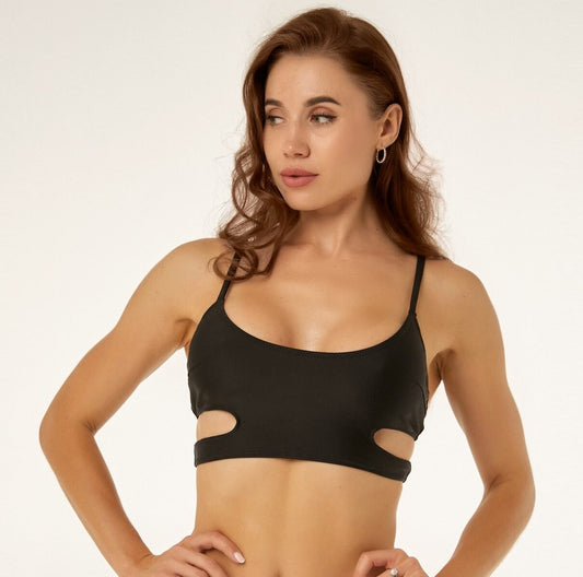 POLERINA- CHEEKY TOP- SVART