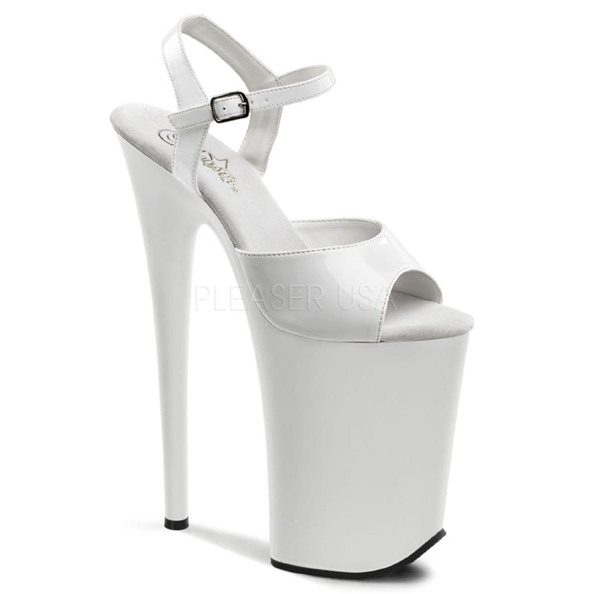 PLEASER INFINITY 909 HVIT - 22.9 cm / 9"