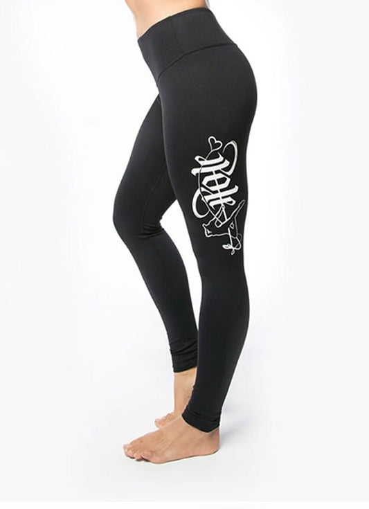 OFF THE POLE SIGNATURE LEGGINGS – SVART