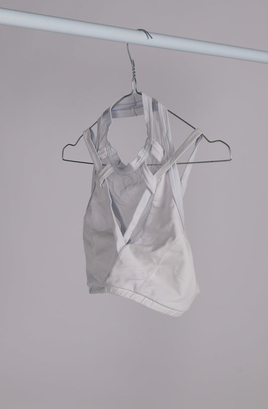 SECOND HAND - MILA KRASNA BODYWEAR TOP HVIT