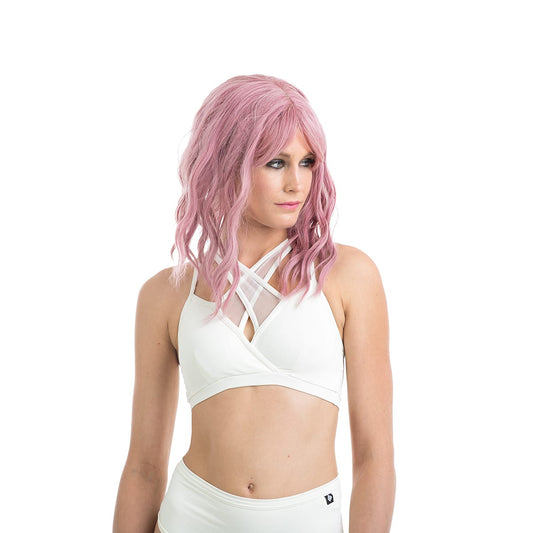 POLEDANCERKA X FRONT TOPP HVIT