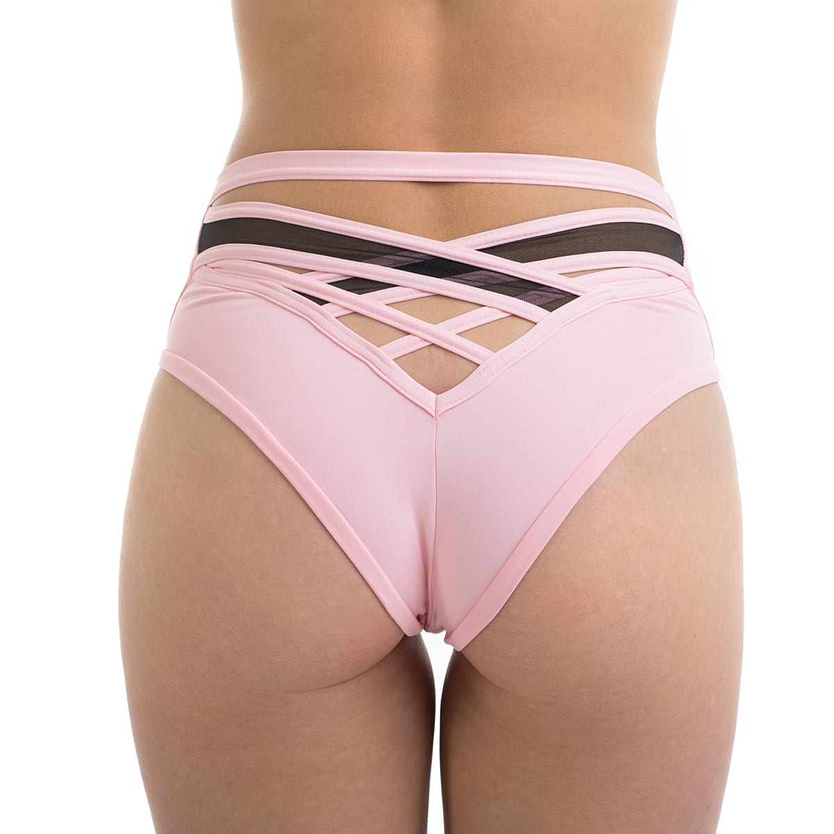 POLEDANCERKA X HIGH LEG SHORTS BABYROSA